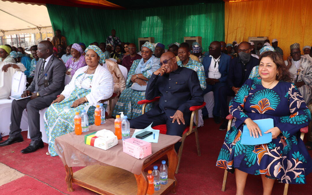 Lancement de la journée mondiale /Semaine nationale à Quinzambougou en CII du district de Bamako le 25 Avril 2024 sur le terrain de foot CALCIO  :